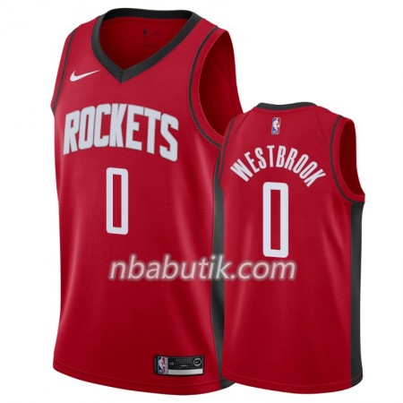 NBA Mænd Trøje Houston Rockets Russell Westbrook 0 Nike 2019-20 Icon Edition Swingman